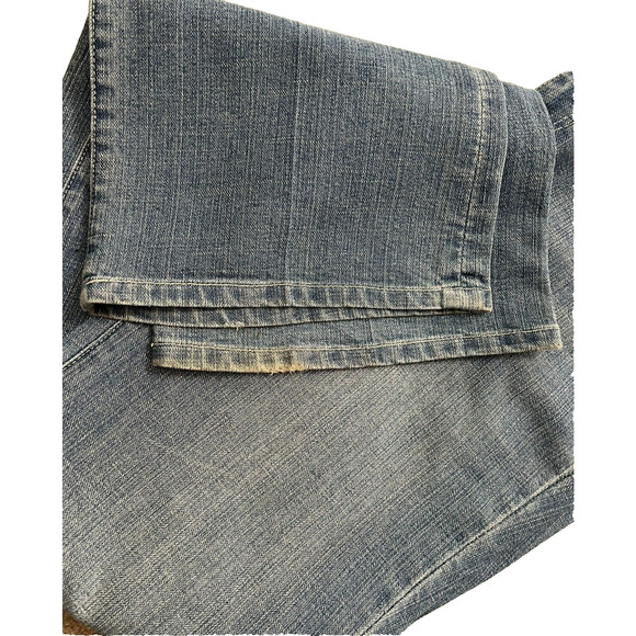 Seven 7 Mid Rise Bootcut Jeans Womens Size 31 Light Wash Stretch 33" Inseam - Picture 3 of 11
